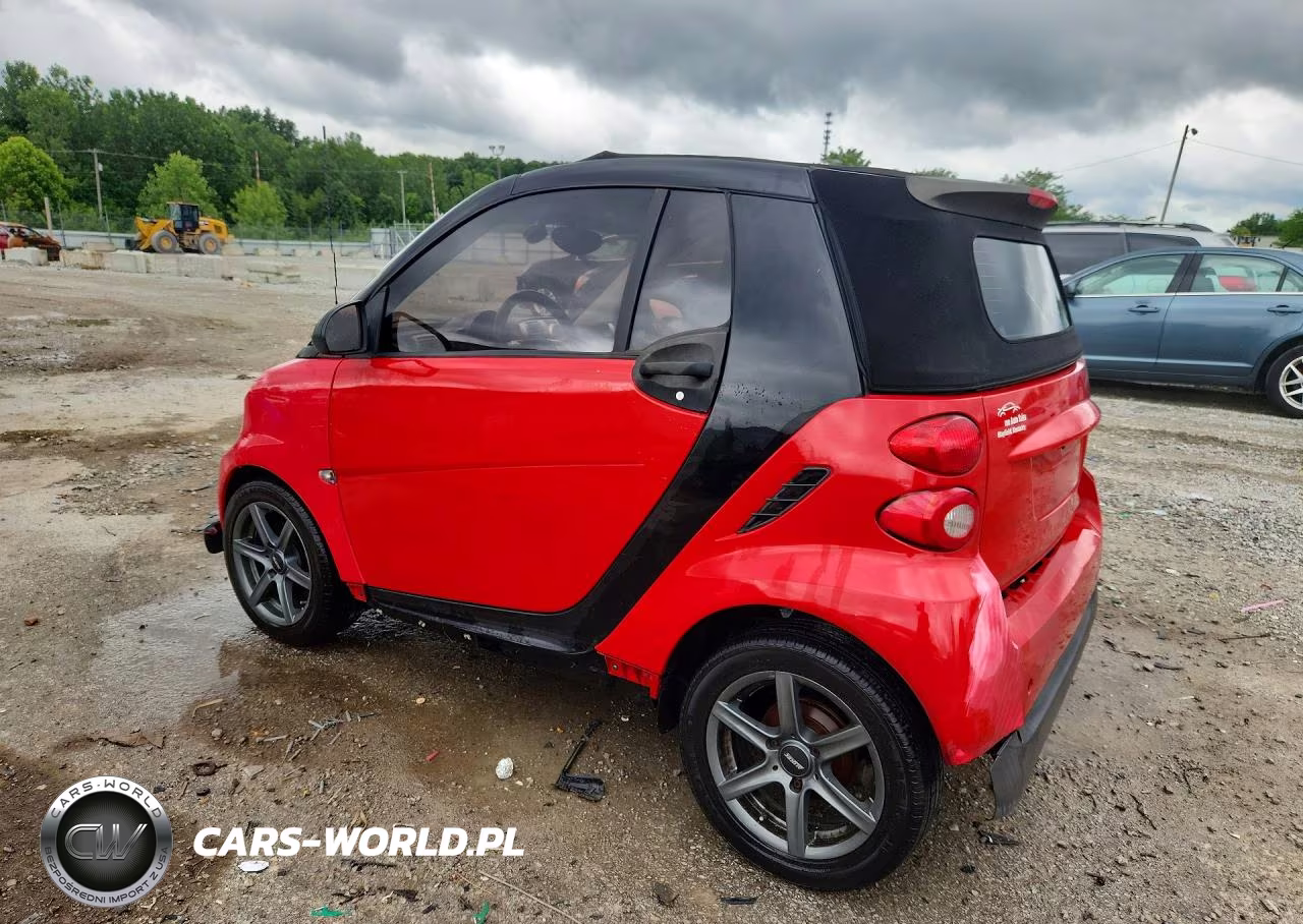 2009 Smart Fortwo Passion VIN:WMEEK31X79K238198 - 2