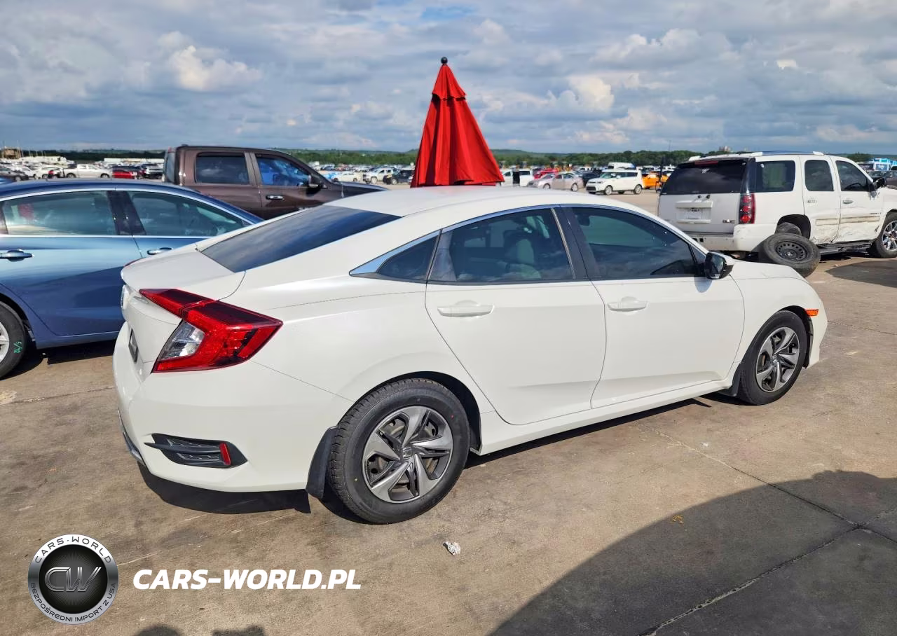 2020 Honda Civic Lx VIN:2HGFC2F68LH555479 - 3