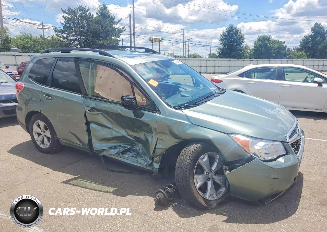 2015 Subaru Forester 2.5I Premium VIN:JF2SJADC7FH825383 - 4