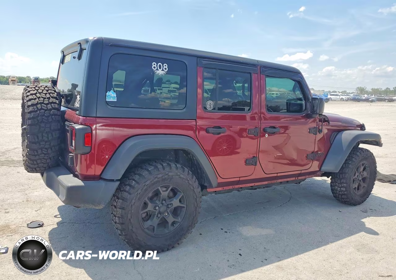 2021 Jeep Wrangler Unlimited Sport VIN:1C4HJXDN9MW577725 - 3