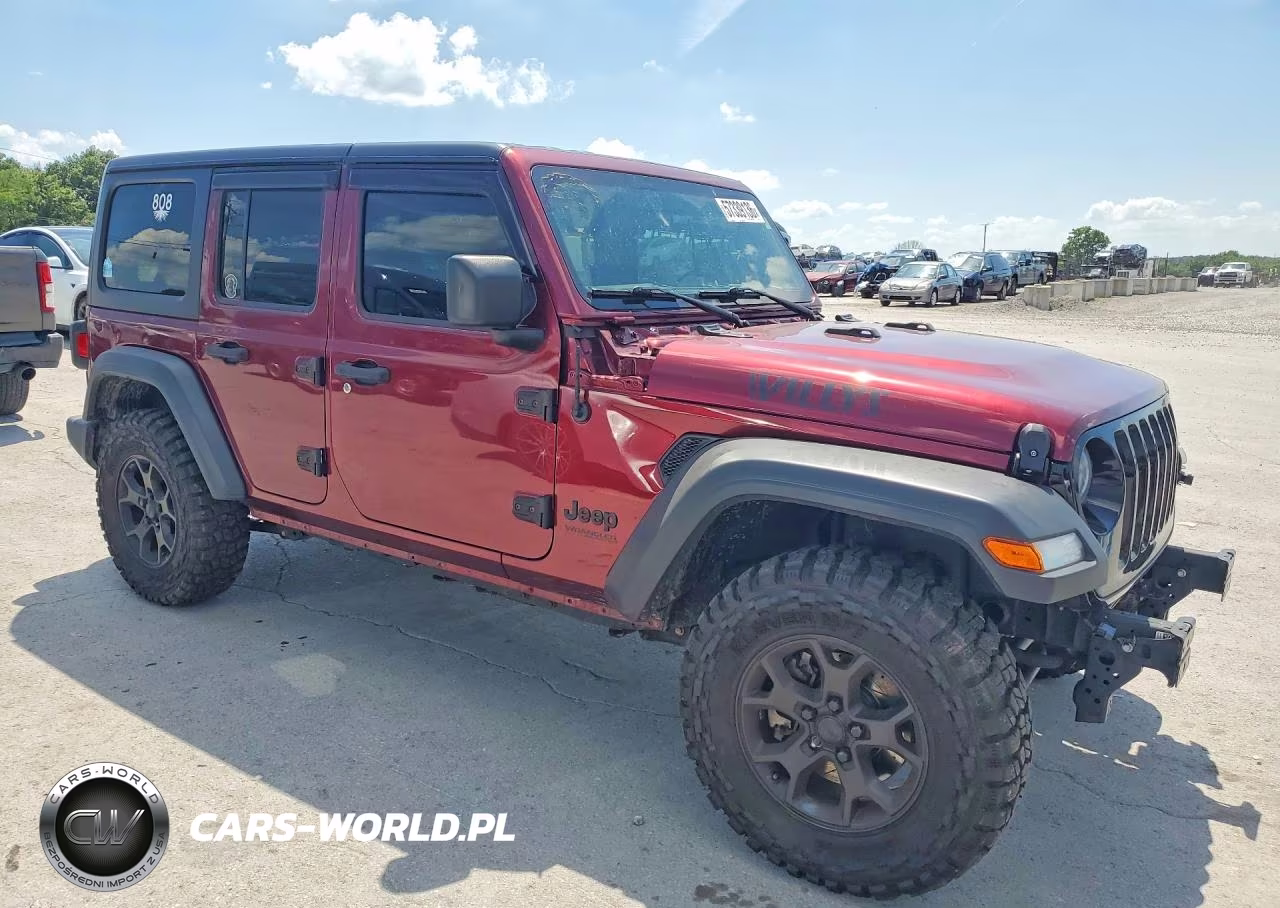 2021 Jeep Wrangler Unlimited Sport VIN:1C4HJXDN9MW577725 - 4