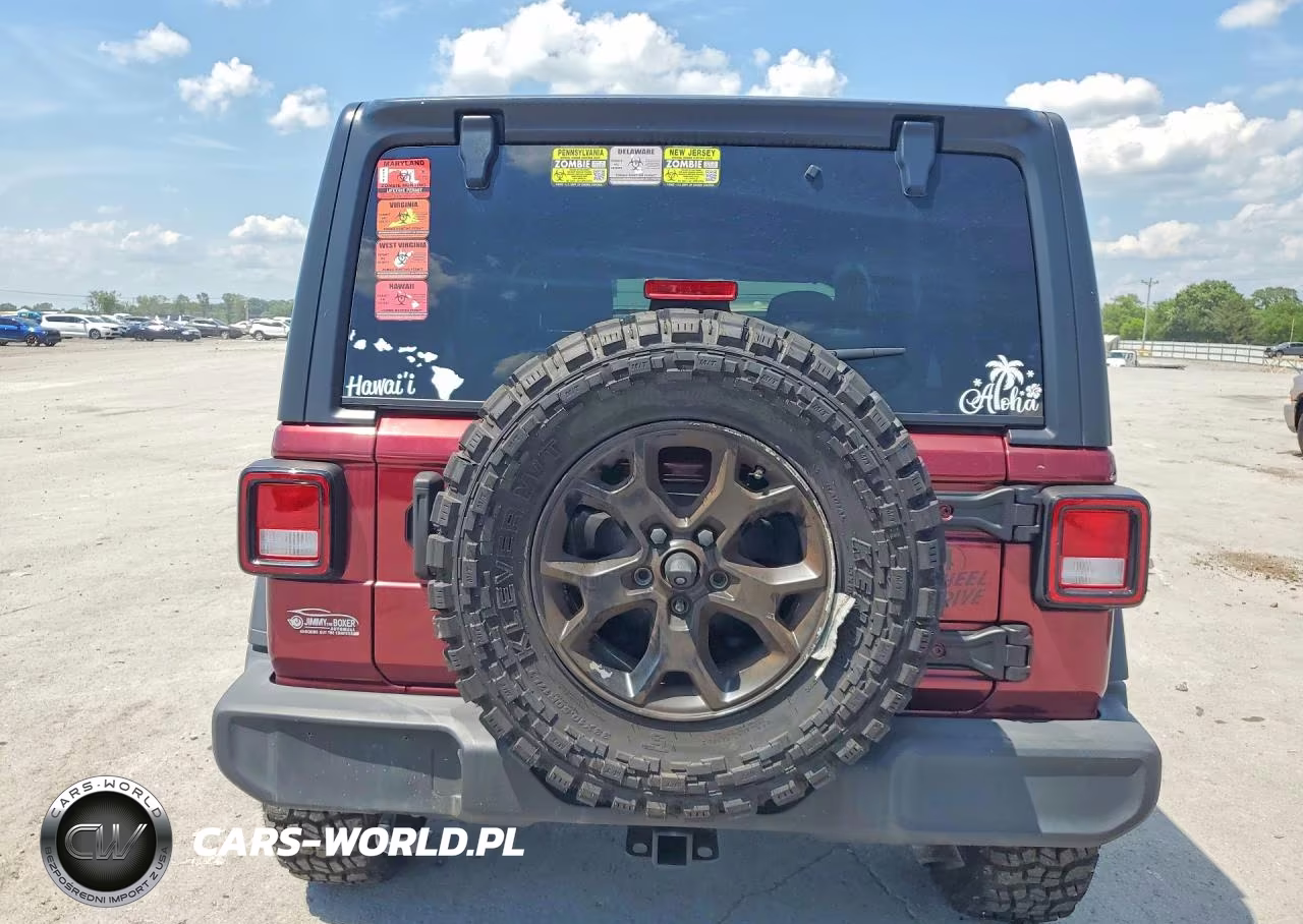 2021 Jeep Wrangler Unlimited Sport VIN:1C4HJXDN9MW577725 - 6