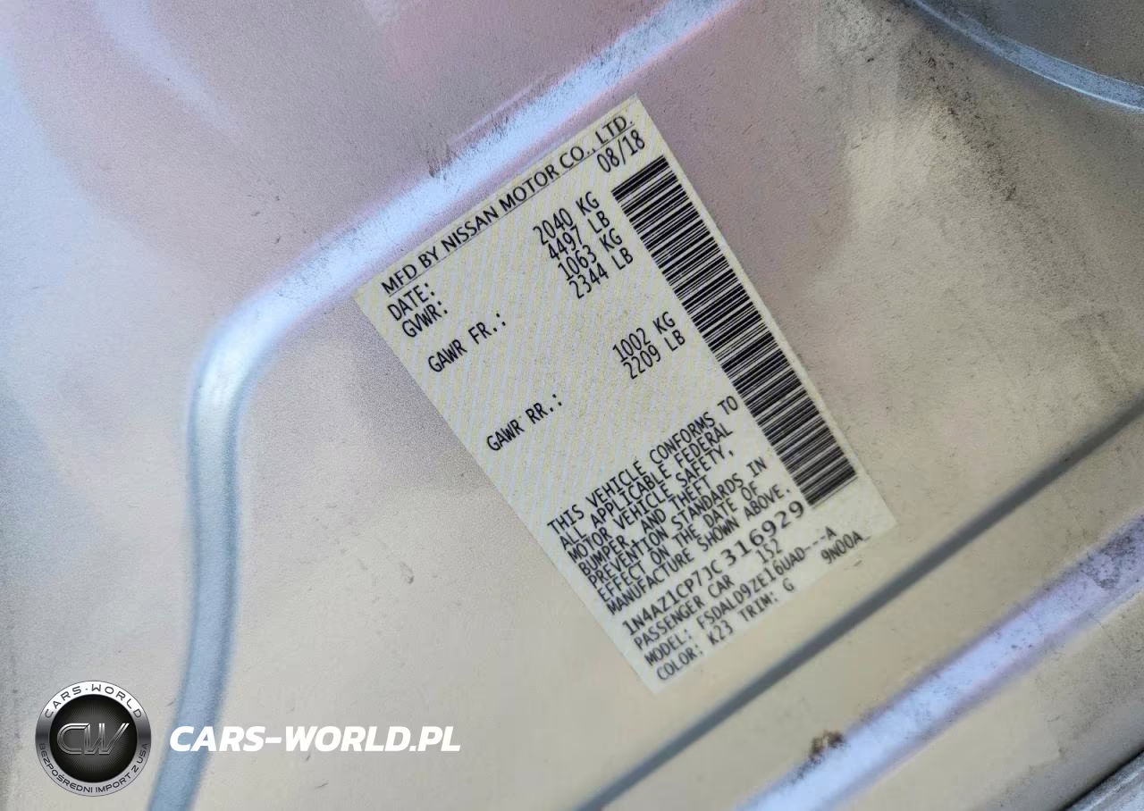 2018 Nissan Leaf S VIN:1N4AZ1CP7JC316929 - 13