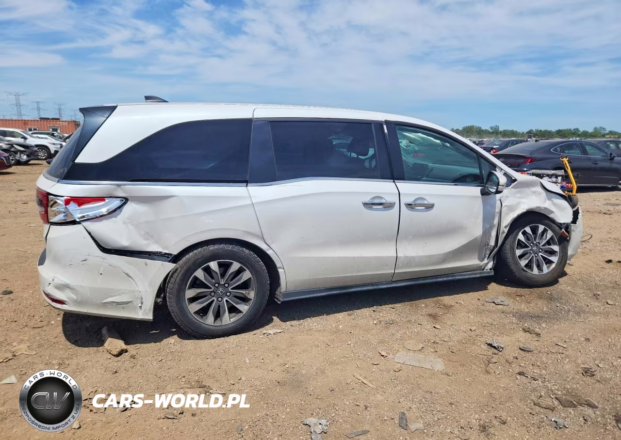 2023 Honda Odyssey Exl VIN:5FNRL6H61PB030629 - 3