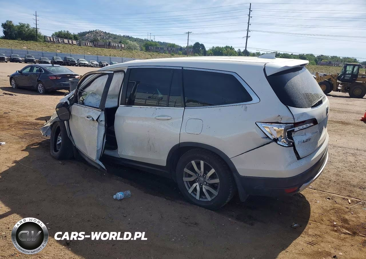 2021 Honda Pilot Exl VIN:5FNYF5H55MB006706 - 2