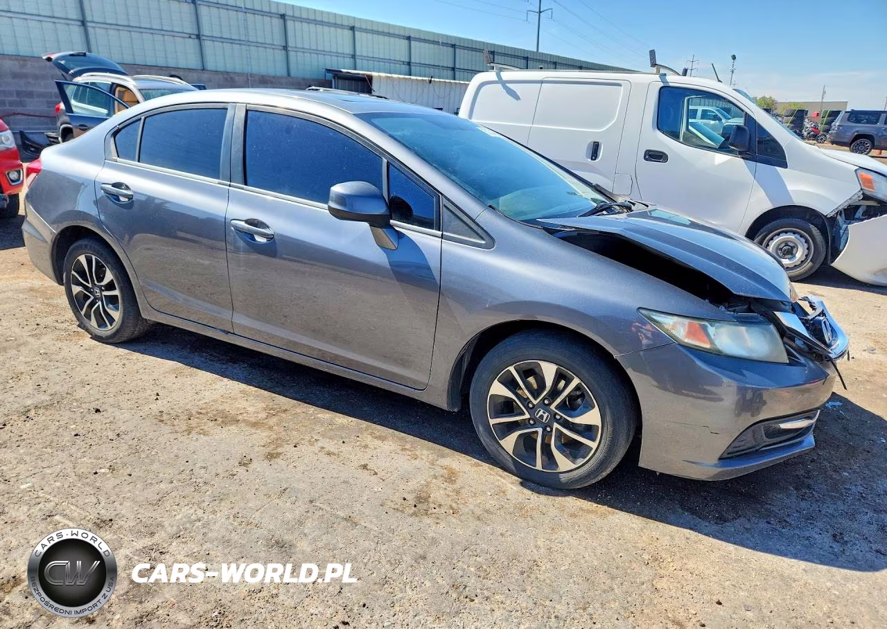 2013 Honda Civic Ex VIN:19XFB2F85DE052637 - 4