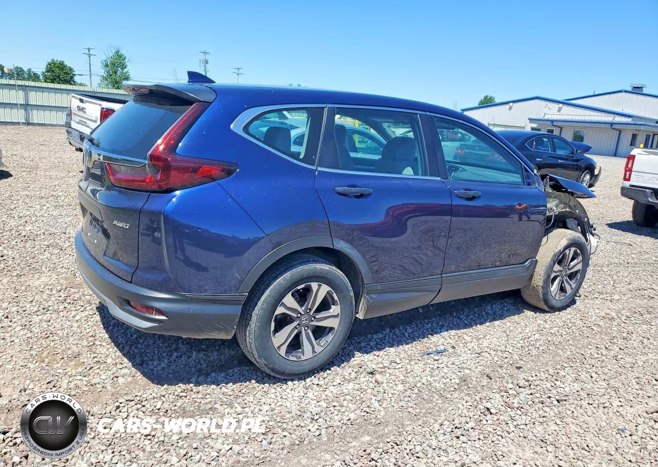 2020 Honda Cr-V Lx VIN:5J6RW2H22LL010033 - 3
