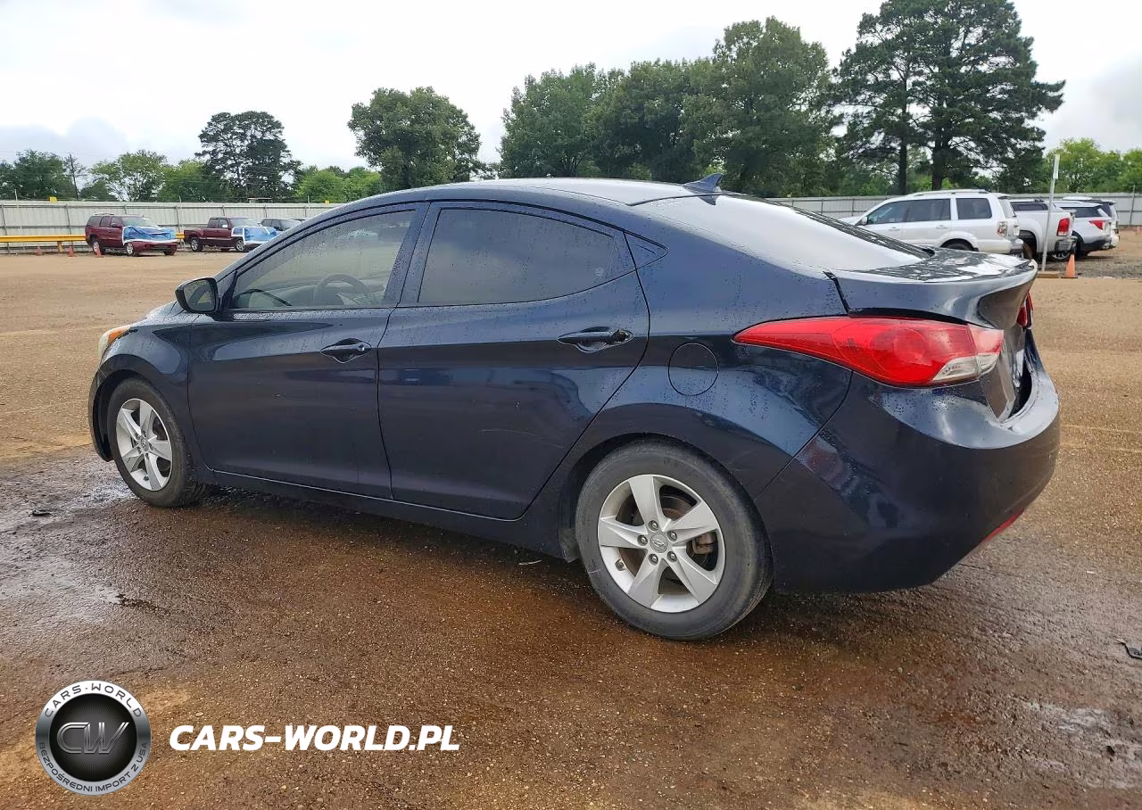 2013 Hyundai Elantra Gls VIN:5NPDH4AEXDH434544 - 2