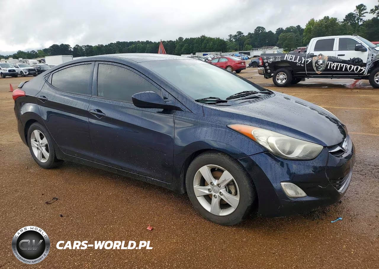 2013 Hyundai Elantra Gls VIN:5NPDH4AEXDH434544 - 4