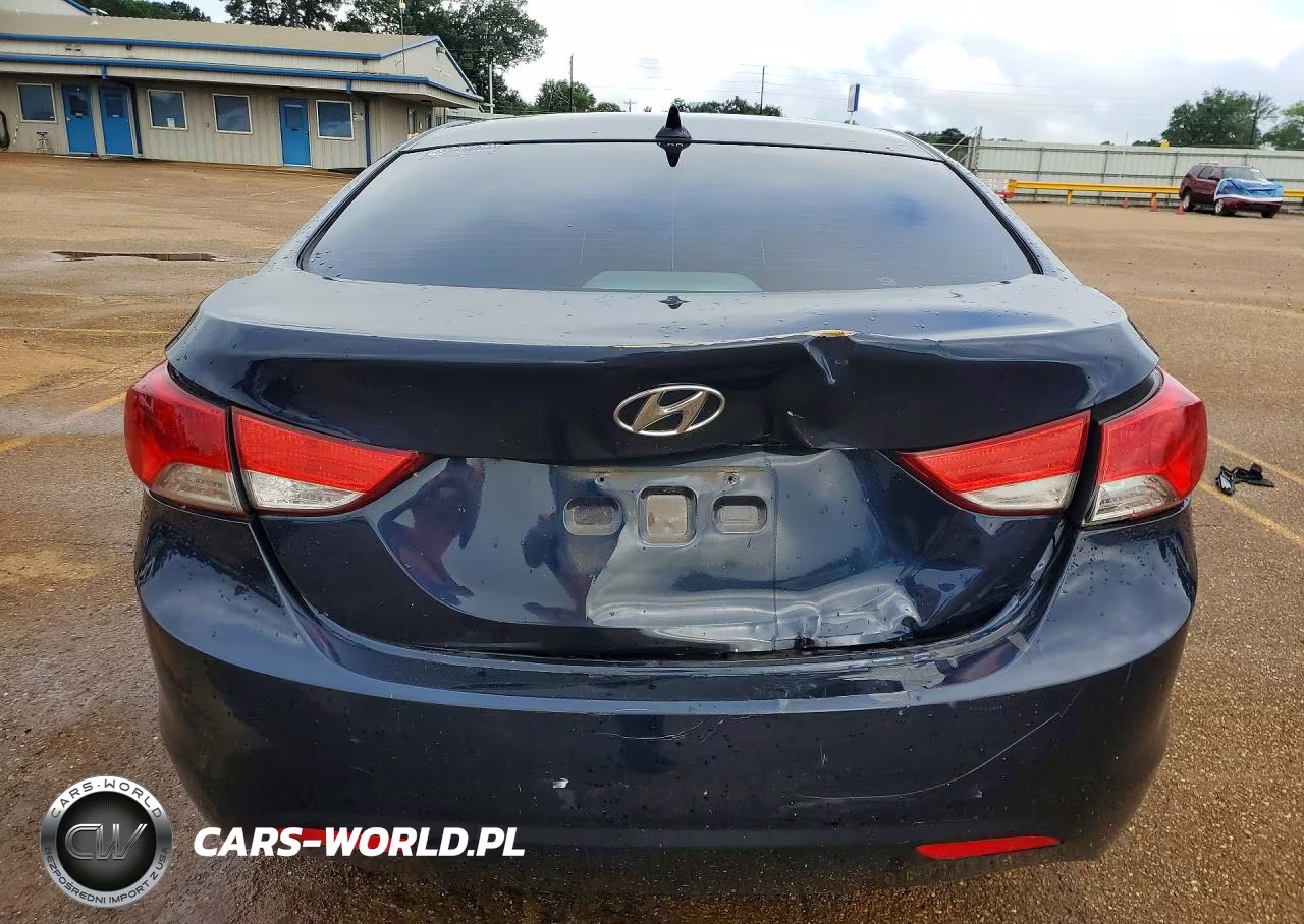 2013 Hyundai Elantra Gls VIN:5NPDH4AEXDH434544 - 6