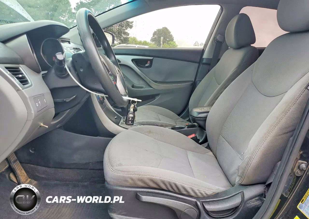 2013 Hyundai Elantra Gls VIN:5NPDH4AEXDH434544 - 7