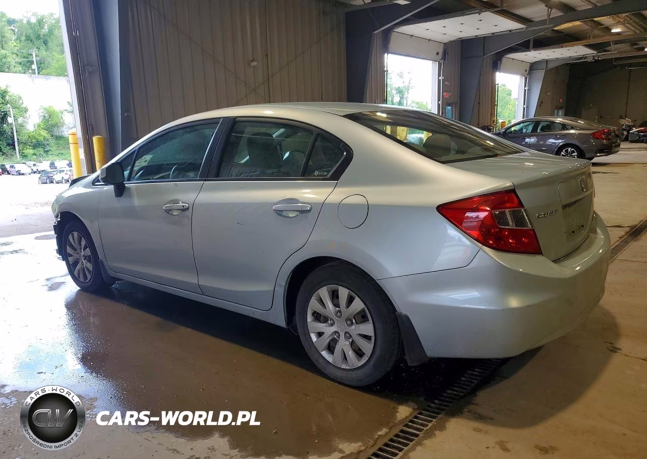 2012 Honda Civic Lx VIN:19XFB2F55CE309705 - 2