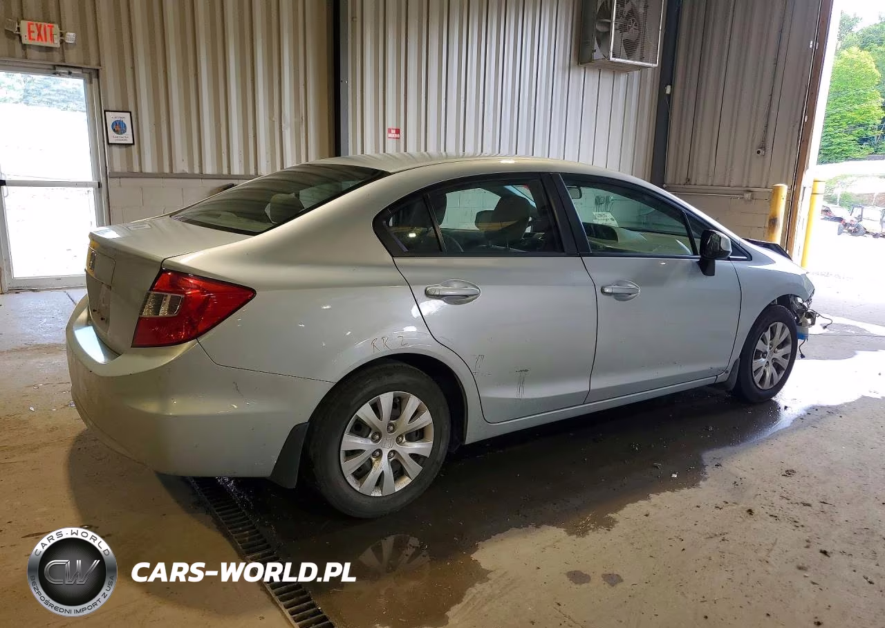 2012 Honda Civic Lx VIN:19XFB2F55CE309705 - 3