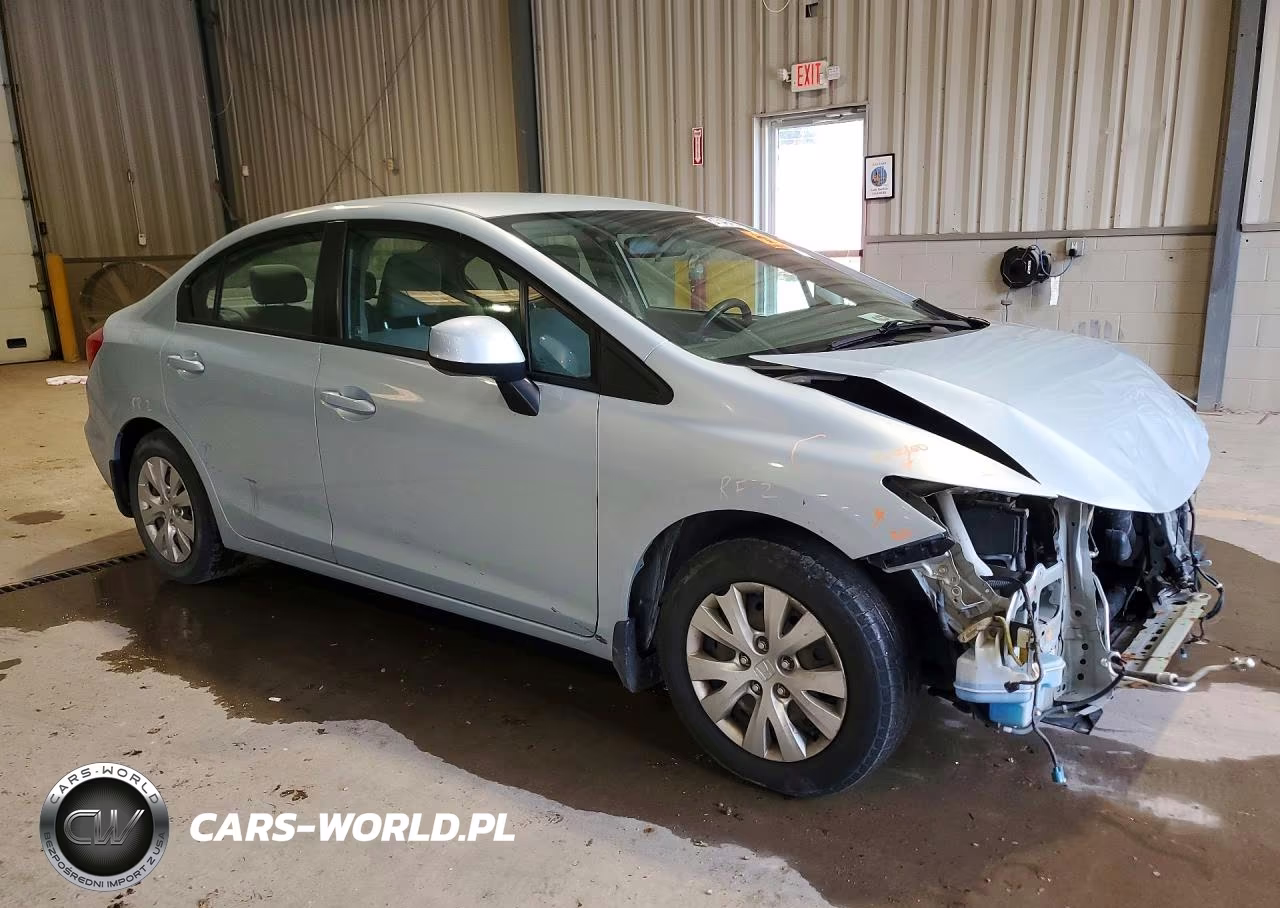2012 Honda Civic Lx VIN:19XFB2F55CE309705 - 4