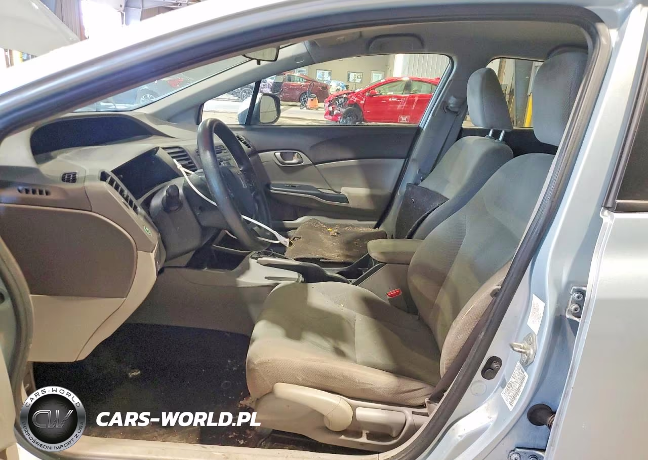 2012 Honda Civic Lx VIN:19XFB2F55CE309705 - 7