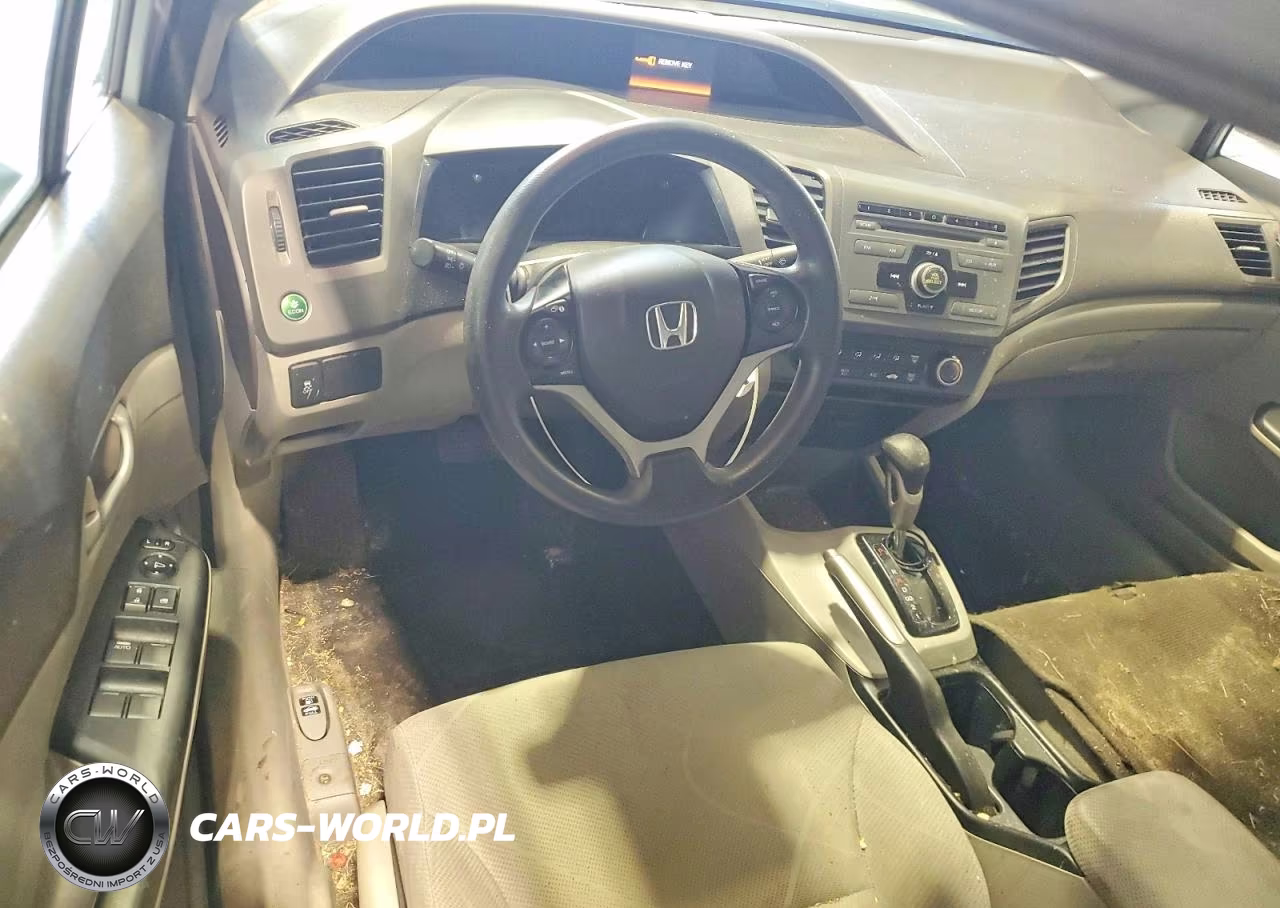 2012 Honda Civic Lx VIN:19XFB2F55CE309705 - 8