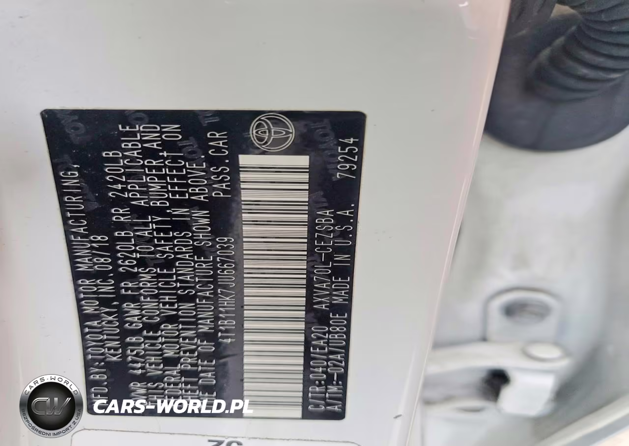 2018 Toyota Camry Se VIN:4T1B11HK7JU667039 - 12