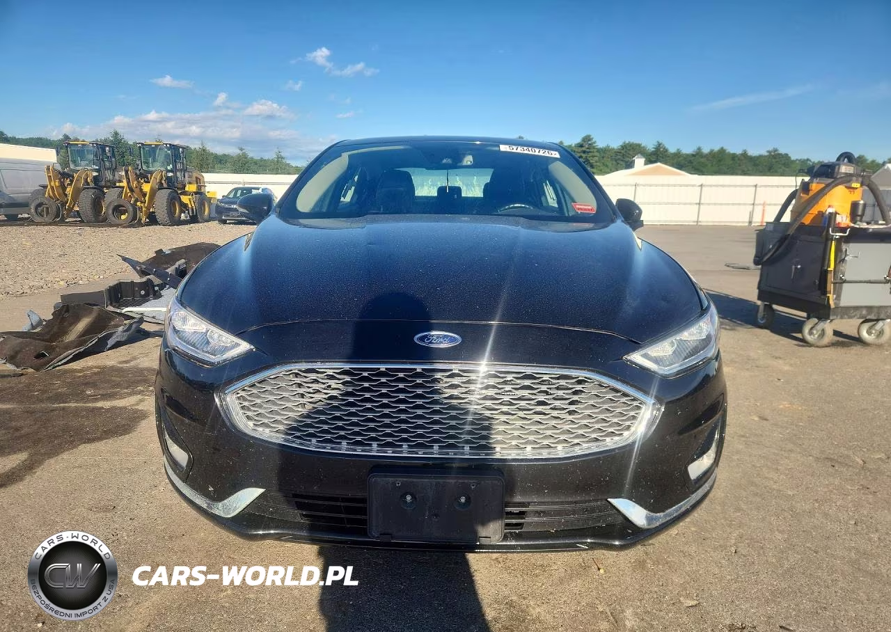 2019 Ford Fusion Titanium VIN:3FA6P0RUXKR140240 - 5