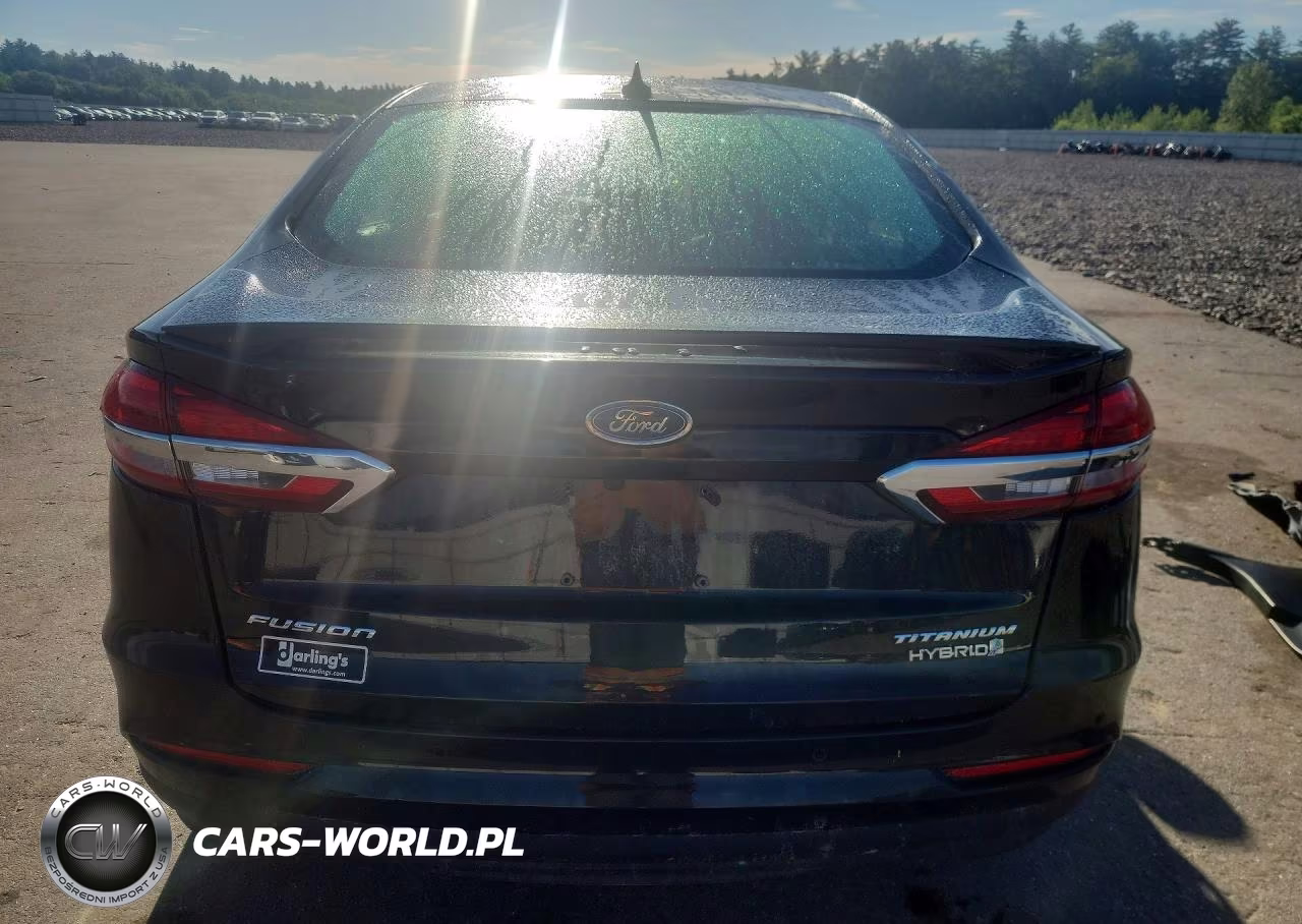 2019 Ford Fusion Titanium VIN:3FA6P0RUXKR140240 - 6