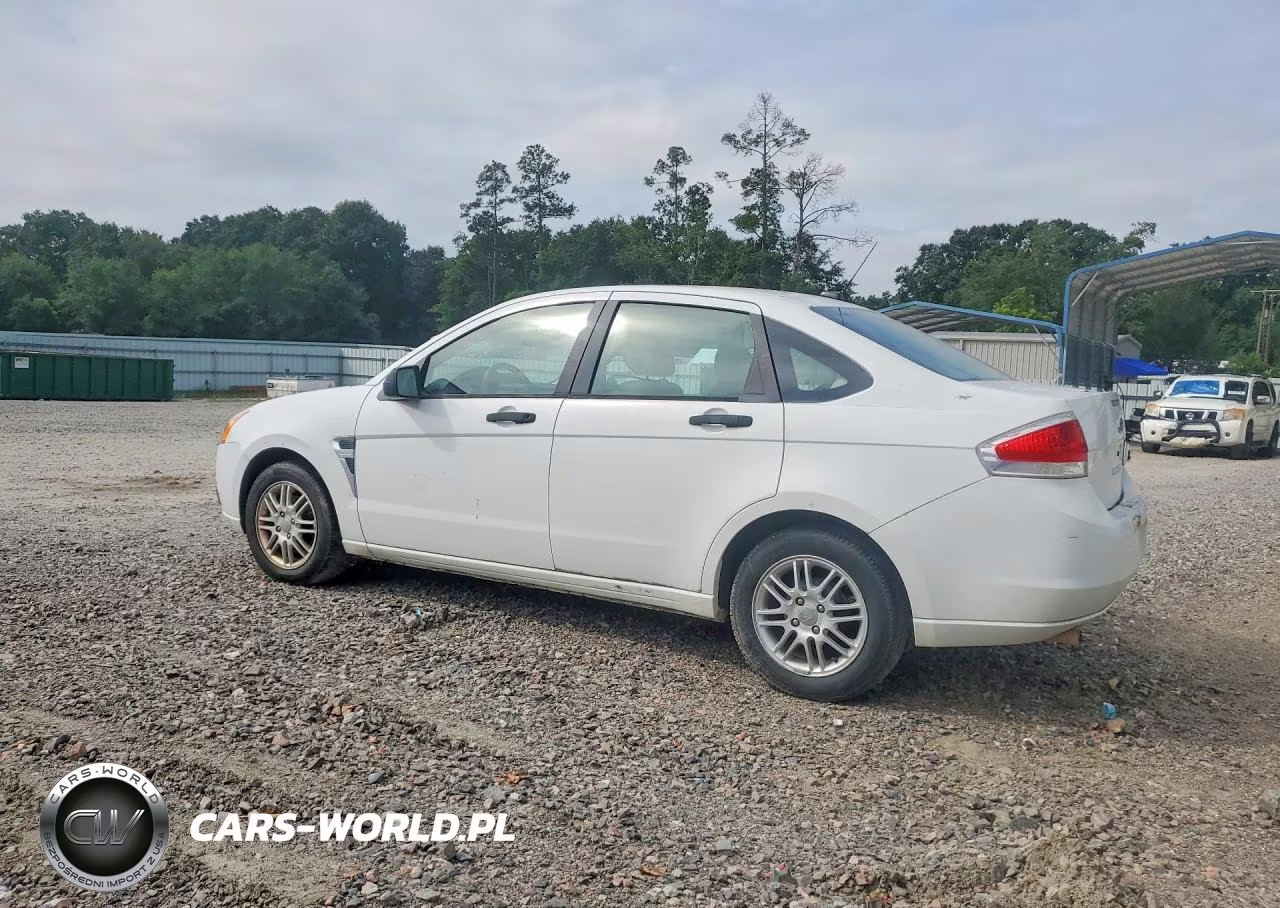 2008 Ford Focus Se VIN:1FAHP35N58W182636 - 2