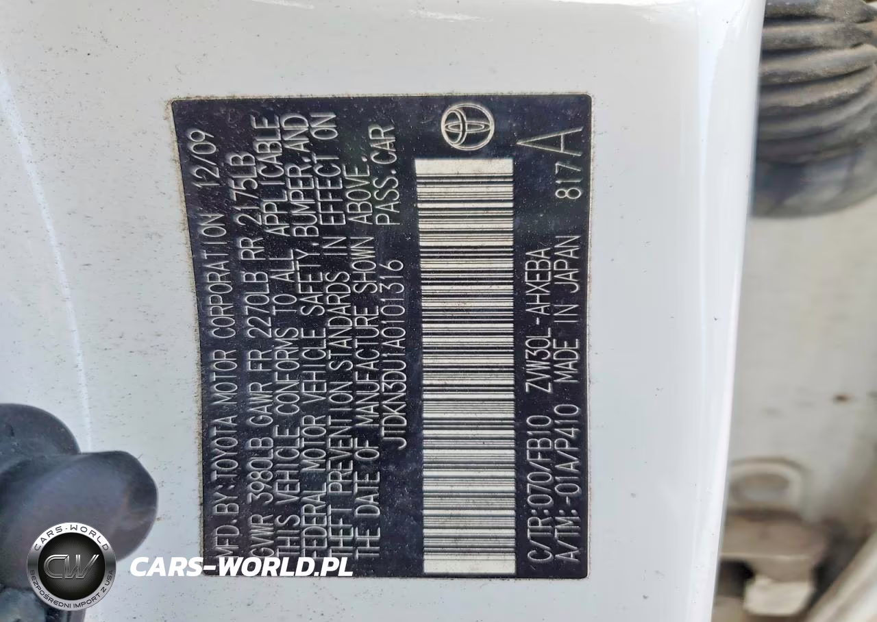 2010 Toyota Prius Ii VIN:JTDKN3DU1A0101316 - 12