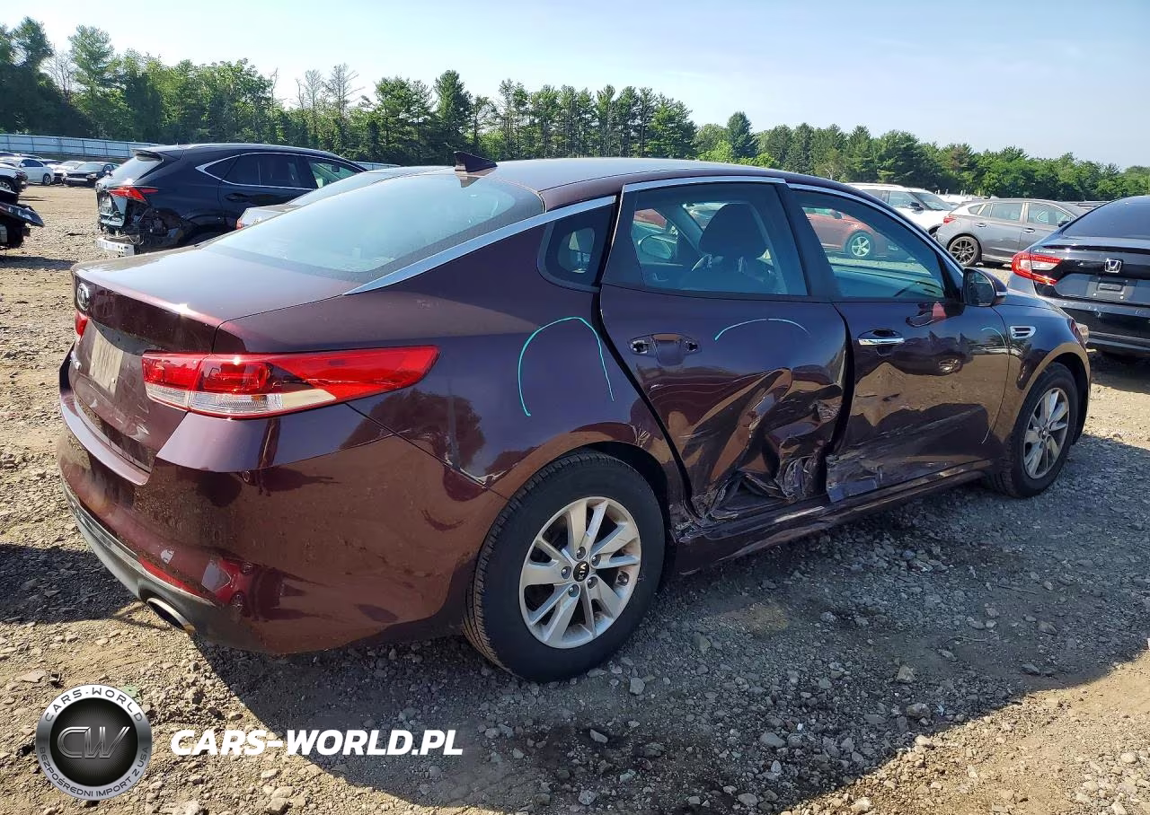 2016 Kia Optima Lx VIN:5XXGT4L3XGG107794 - 3