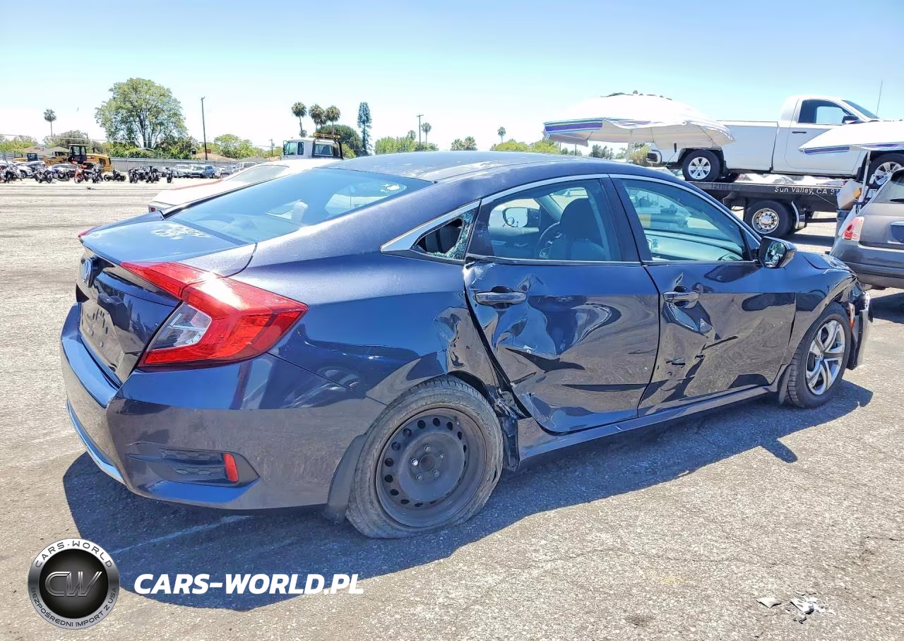 2019 Honda Civic Lx VIN:2HGFC2F63KH572513 - 3
