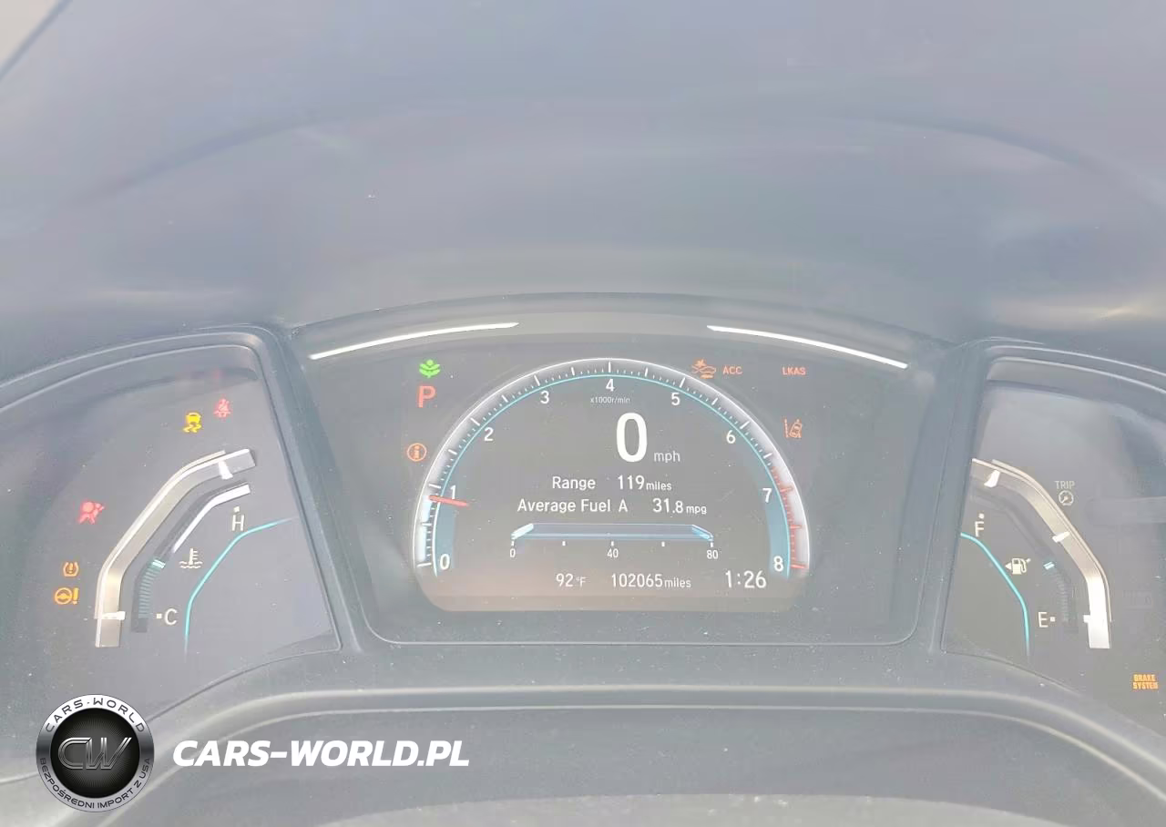 2019 Honda Civic Lx VIN:2HGFC2F63KH572513 - 9