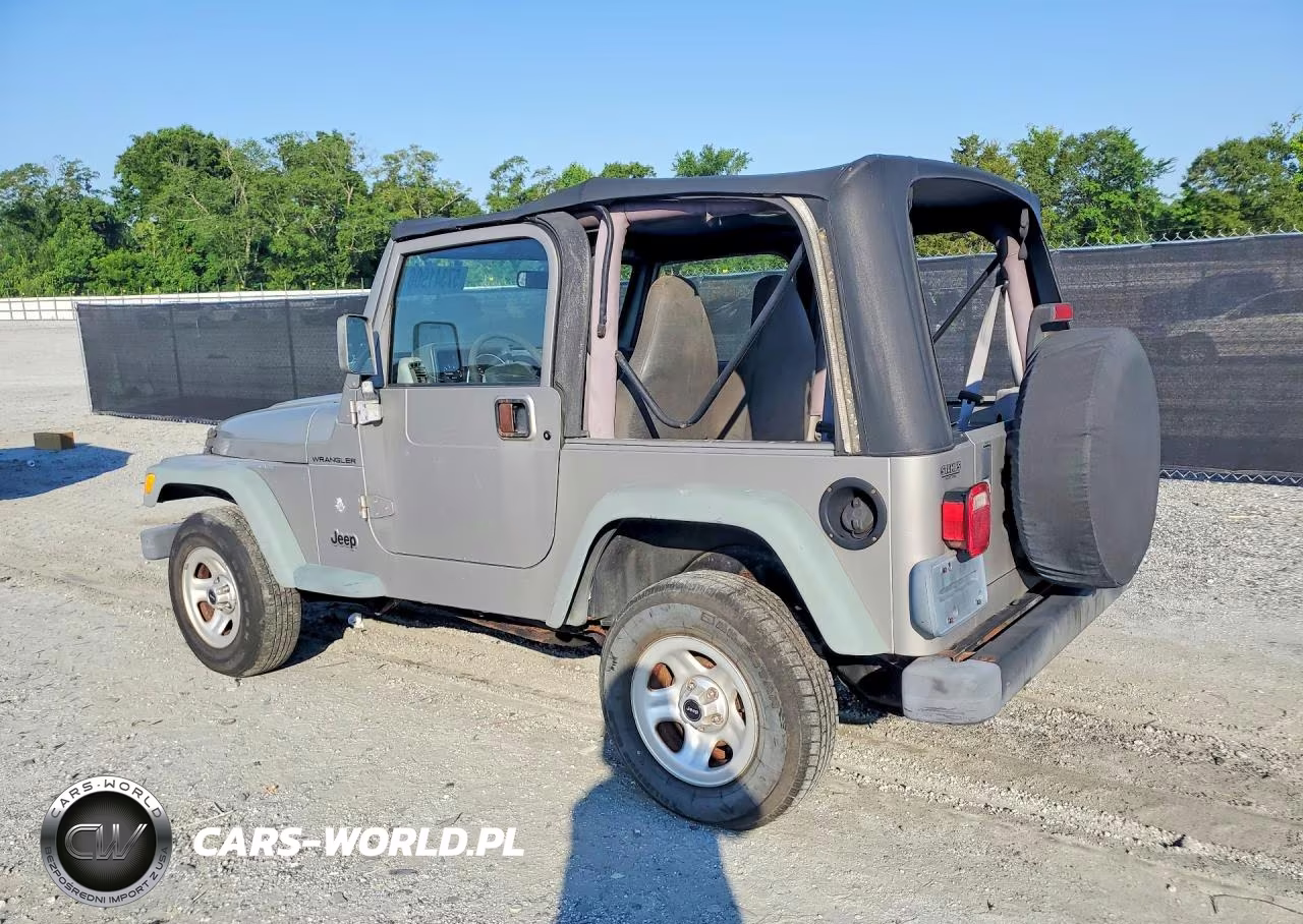 2000 Jeep Wrangler - Tj Se VIN:1J4FA29P5YP714996 - 2