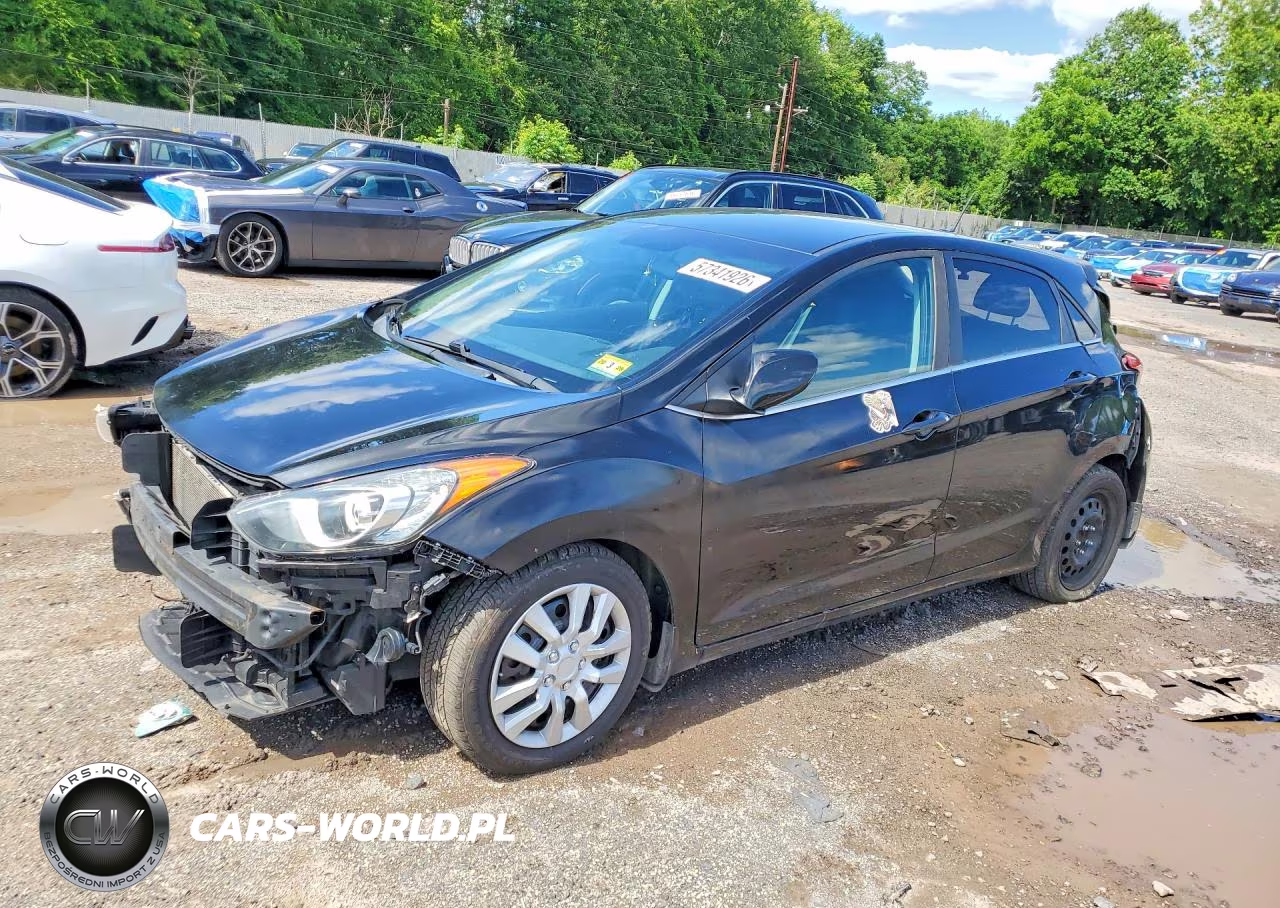 2016 Hyundai Elantra Gt Base VIN:KMHD35LH7GU313729 - 1
