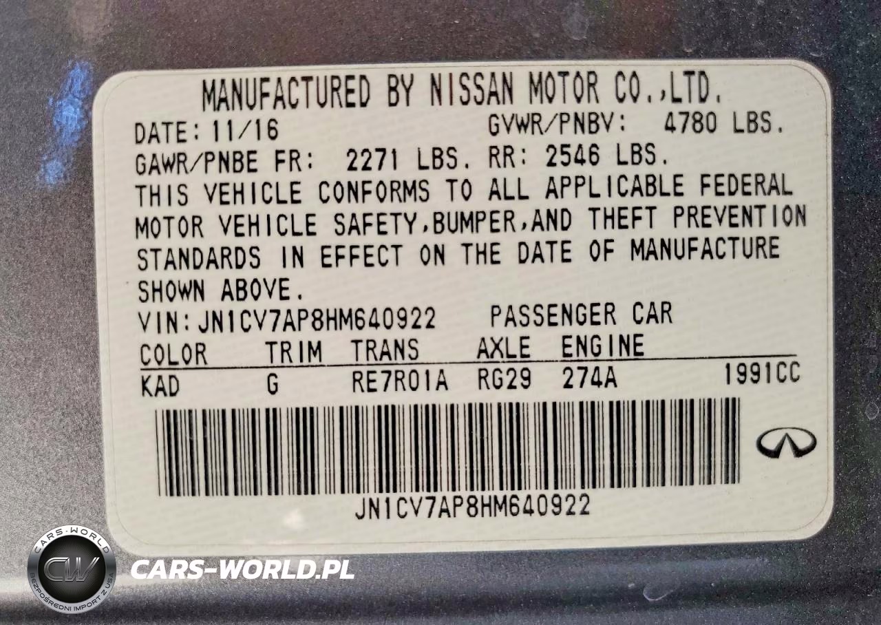 2017 Infiniti Q50 2.0T Sport VIN:JN1CV7AP8HM640922 - 13