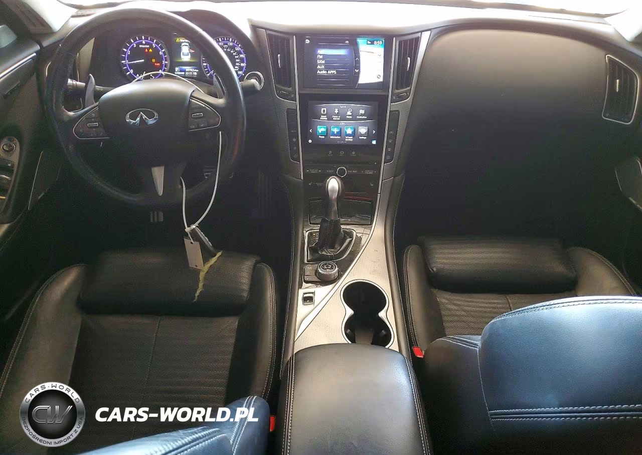 2017 Infiniti Q50 2.0T Sport VIN:JN1CV7AP8HM640922 - 8