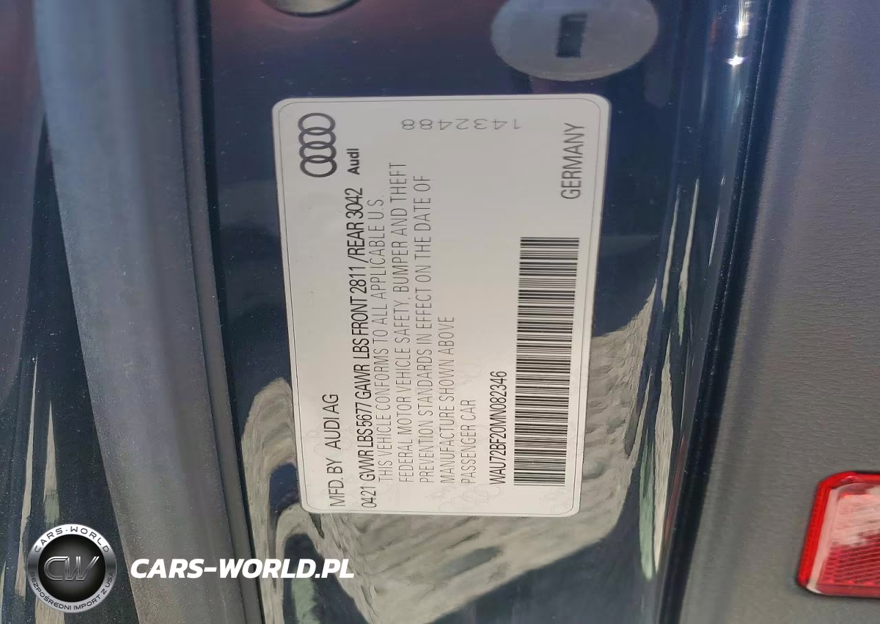 2021 Audi A6 Allroad Premium Plus VIN:WAU72BF20MN082346 - 12