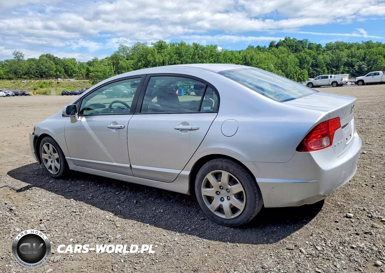 2007 Honda Civic Lx VIN:2HGFA16517H303361 - 2