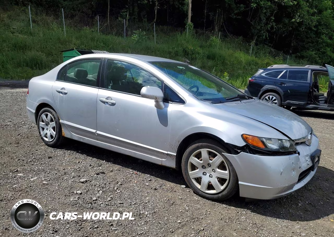 2007 Honda Civic Lx VIN:2HGFA16517H303361 - 4