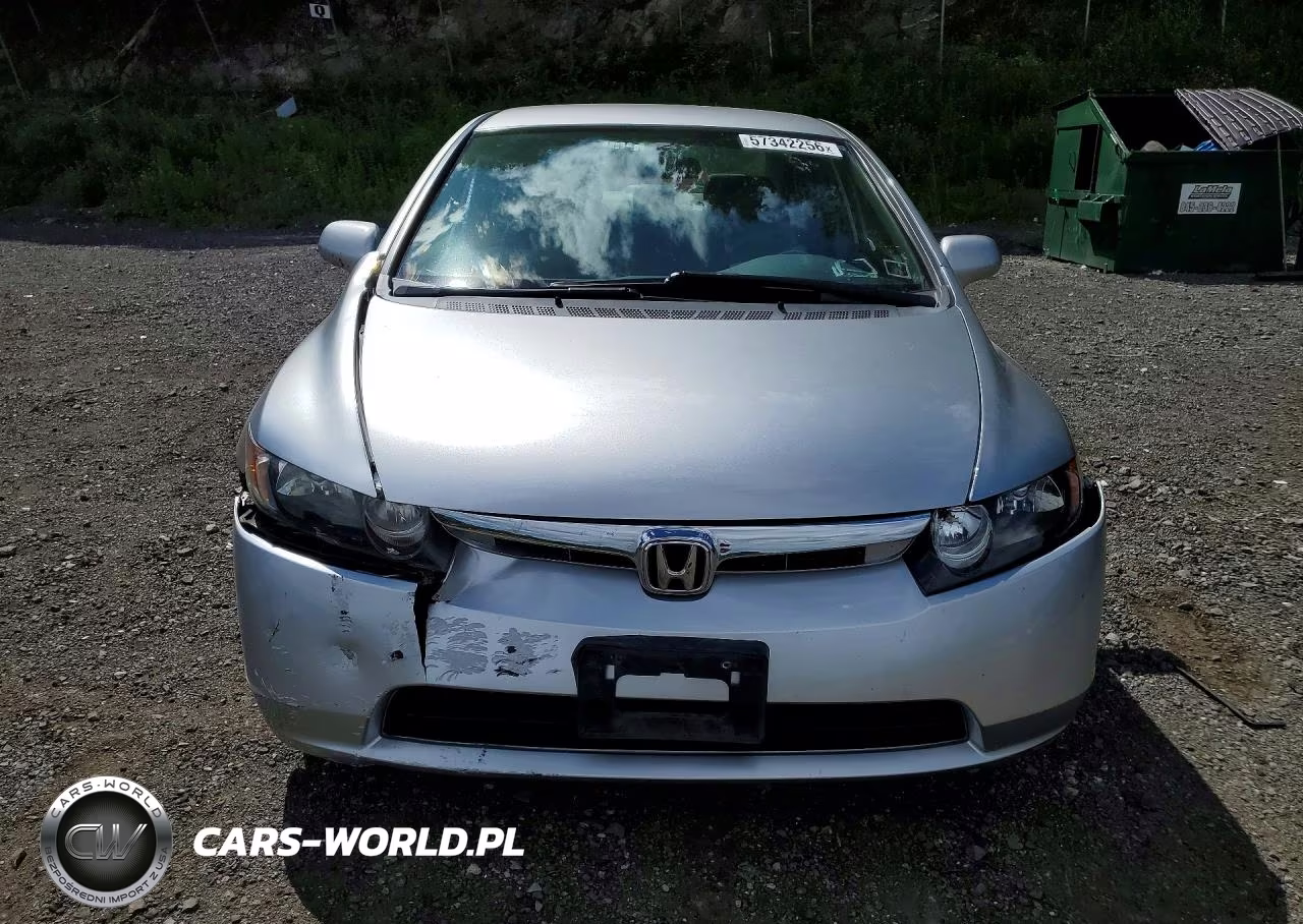 2007 Honda Civic Lx VIN:2HGFA16517H303361 - 5