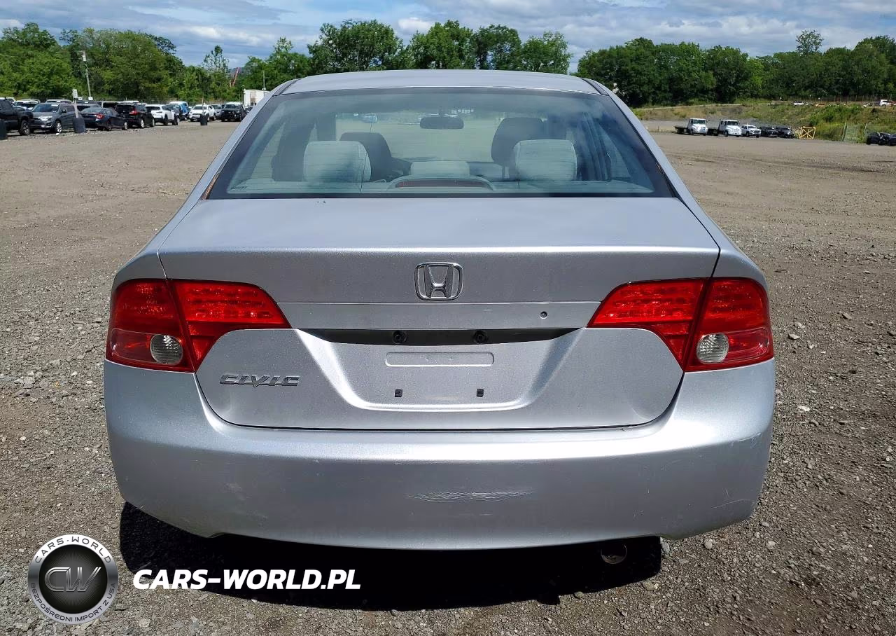 2007 Honda Civic Lx VIN:2HGFA16517H303361 - 6