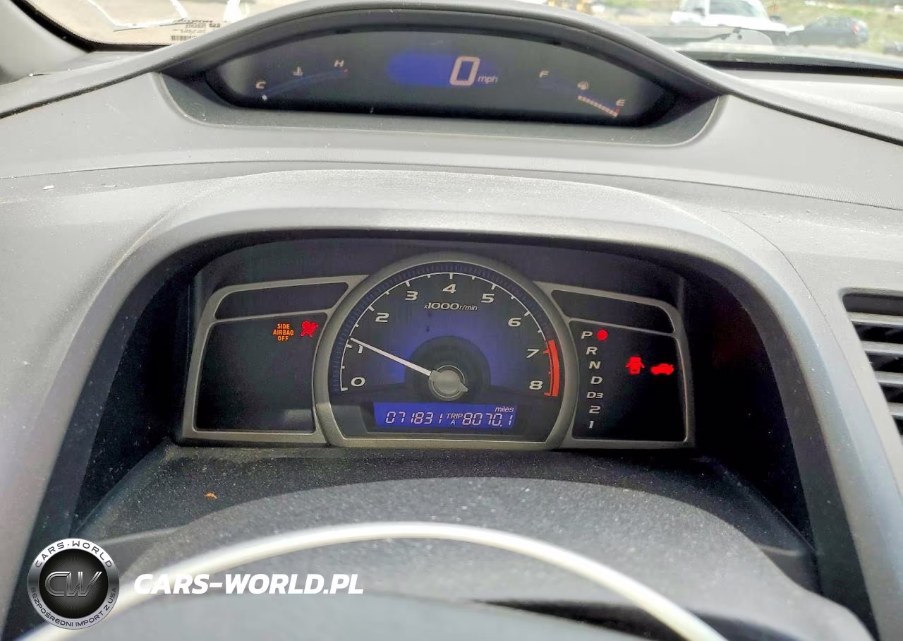 2007 Honda Civic Lx VIN:2HGFA16517H303361 - 9