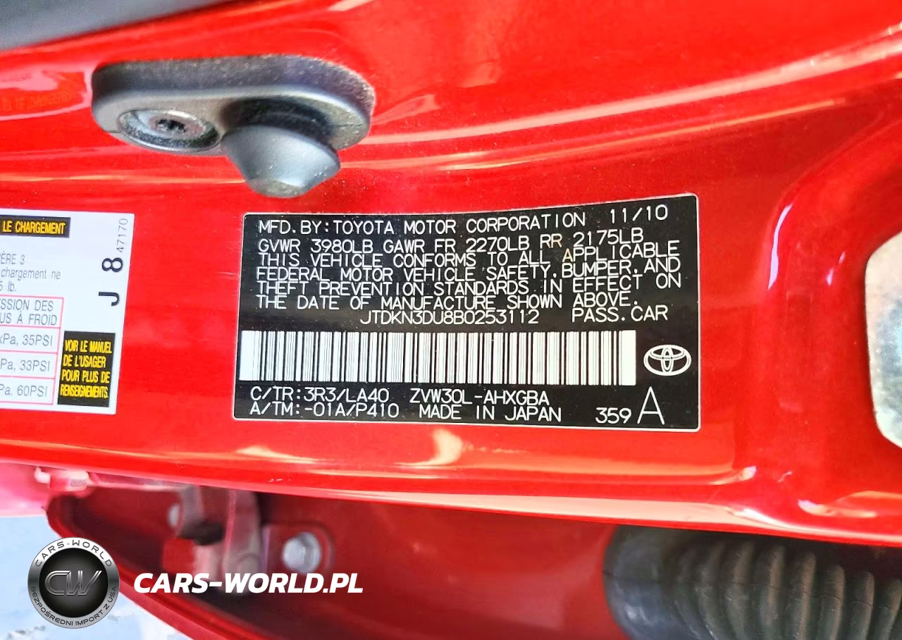 2011 Toyota Prius Four VIN:JTDKN3DU8B0253112 - 12