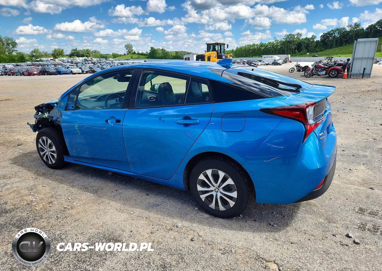 2020 Toyota Prius Xle Awd-E VIN:JTDL9RFU7L3017964 - 2