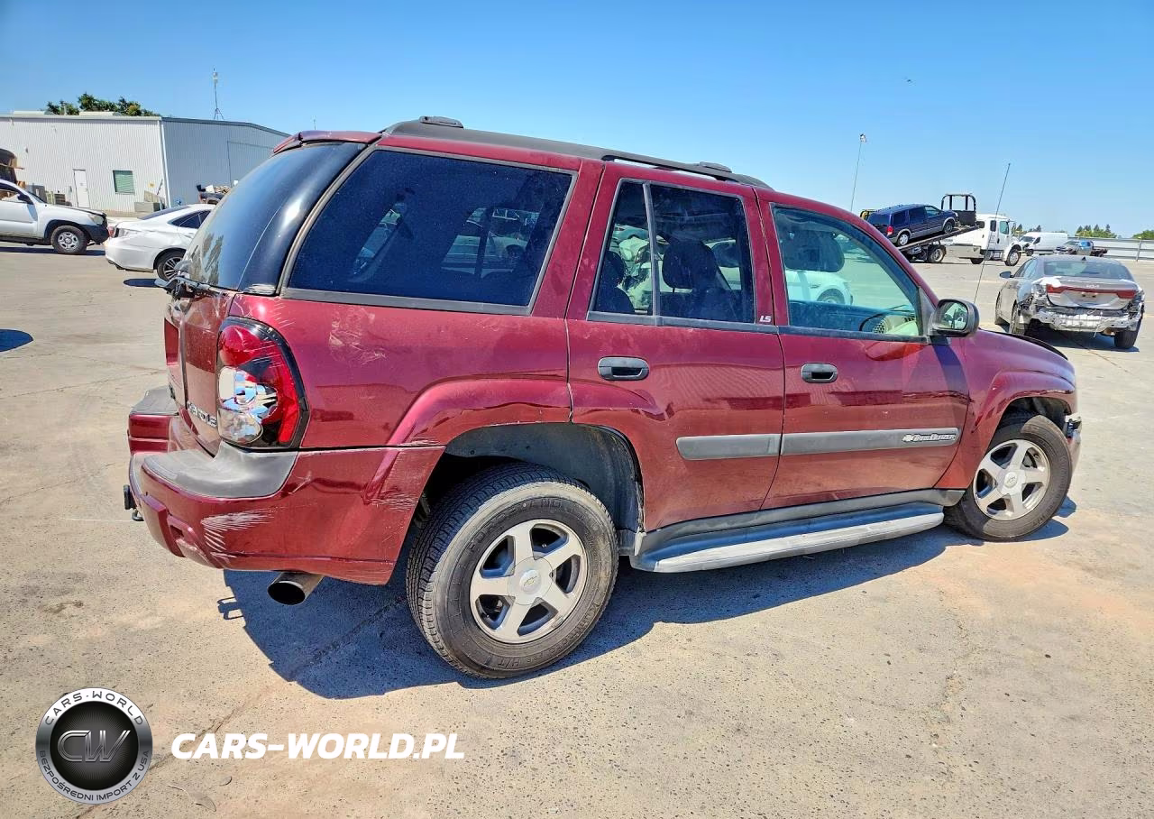 2004 Chevrolet Trailblazer Ls VIN:1GNDS13S342352196 - 3