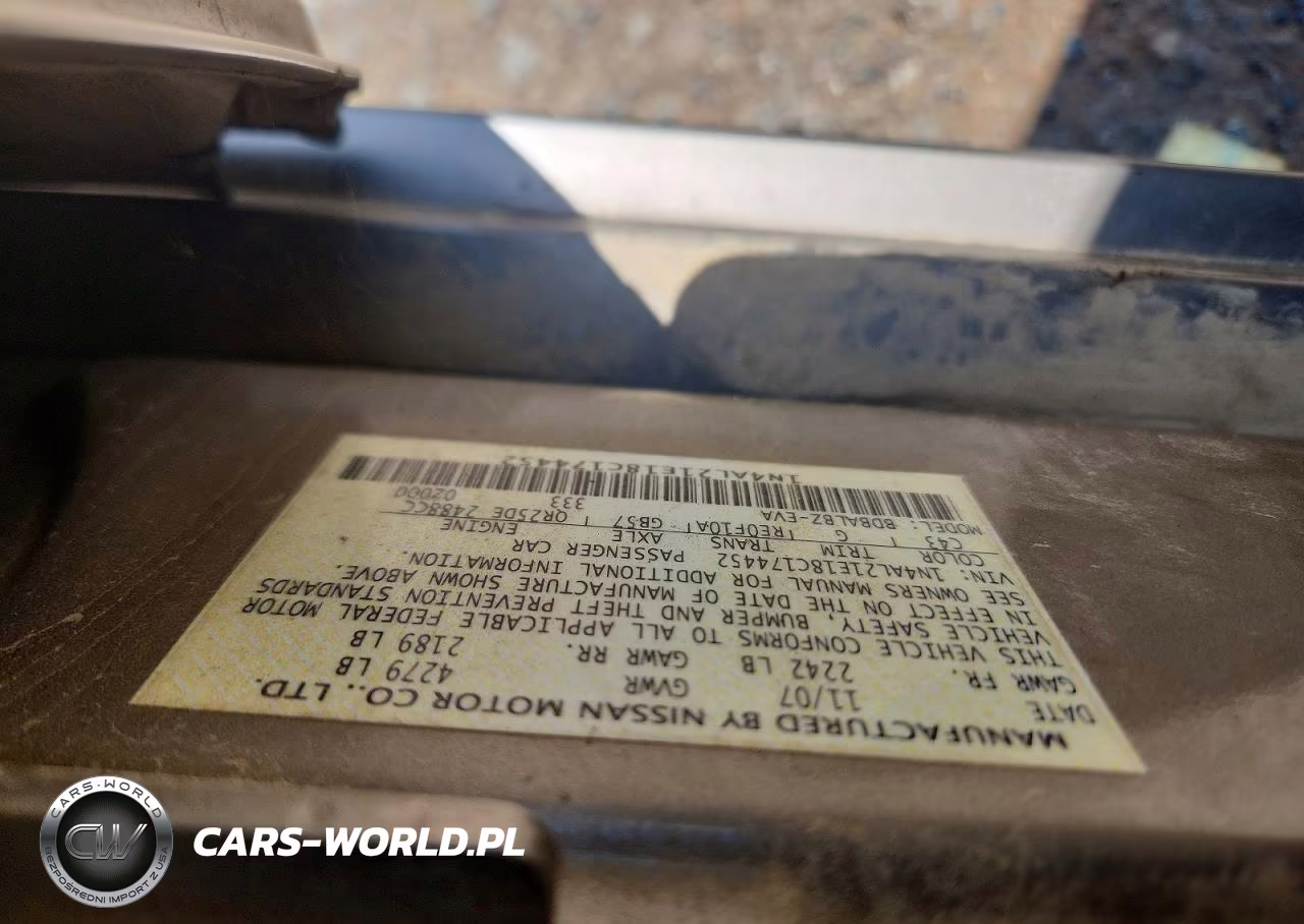 2008 Nissan Altima 2.5 VIN:1N4AL21E18C174452 - 13