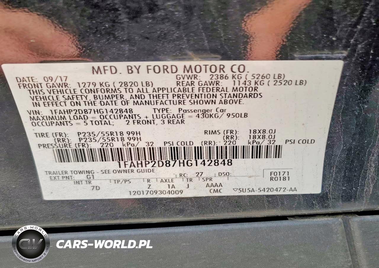 2017 Ford Taurus Se VIN:1FAHP2D87HG142848 - 12