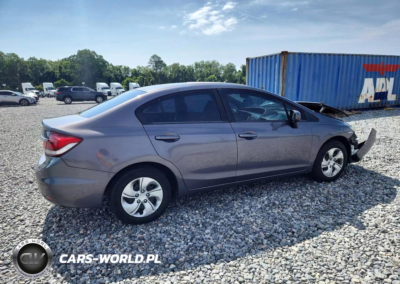2015 Honda Civic Lx VIN:19XFB2F55FE276645 - 3