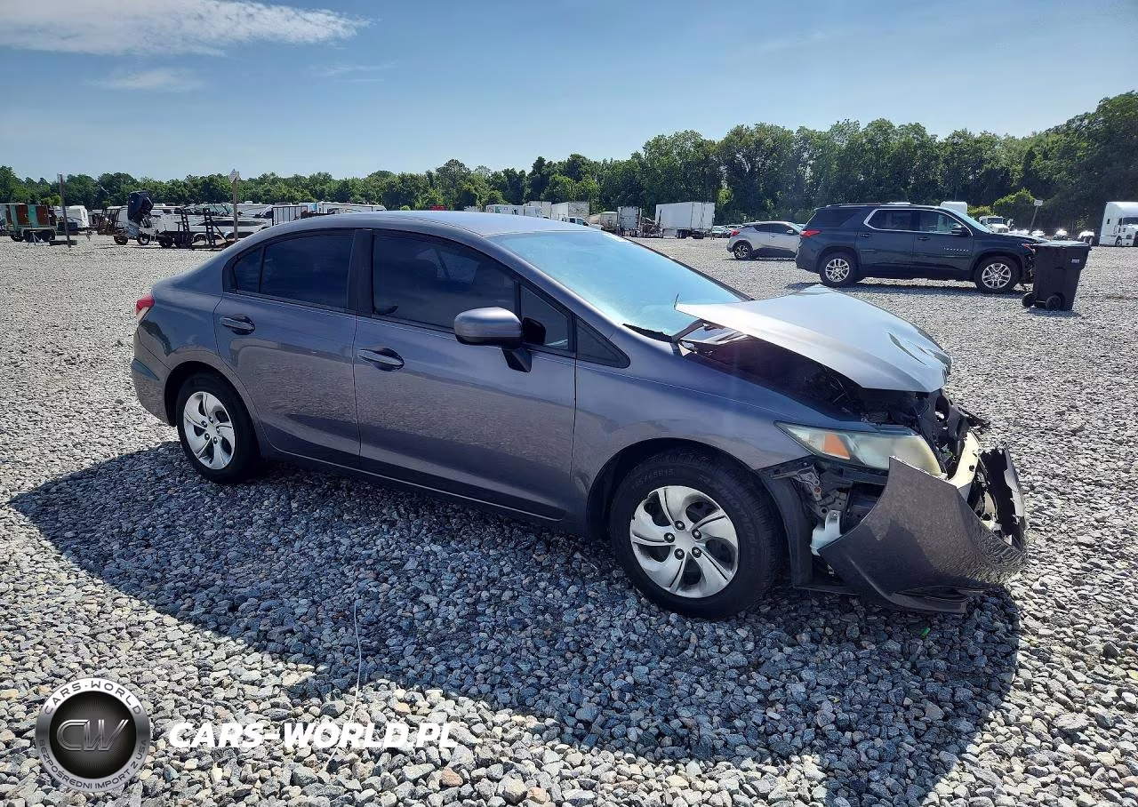 2015 Honda Civic Lx VIN:19XFB2F55FE276645 - 4