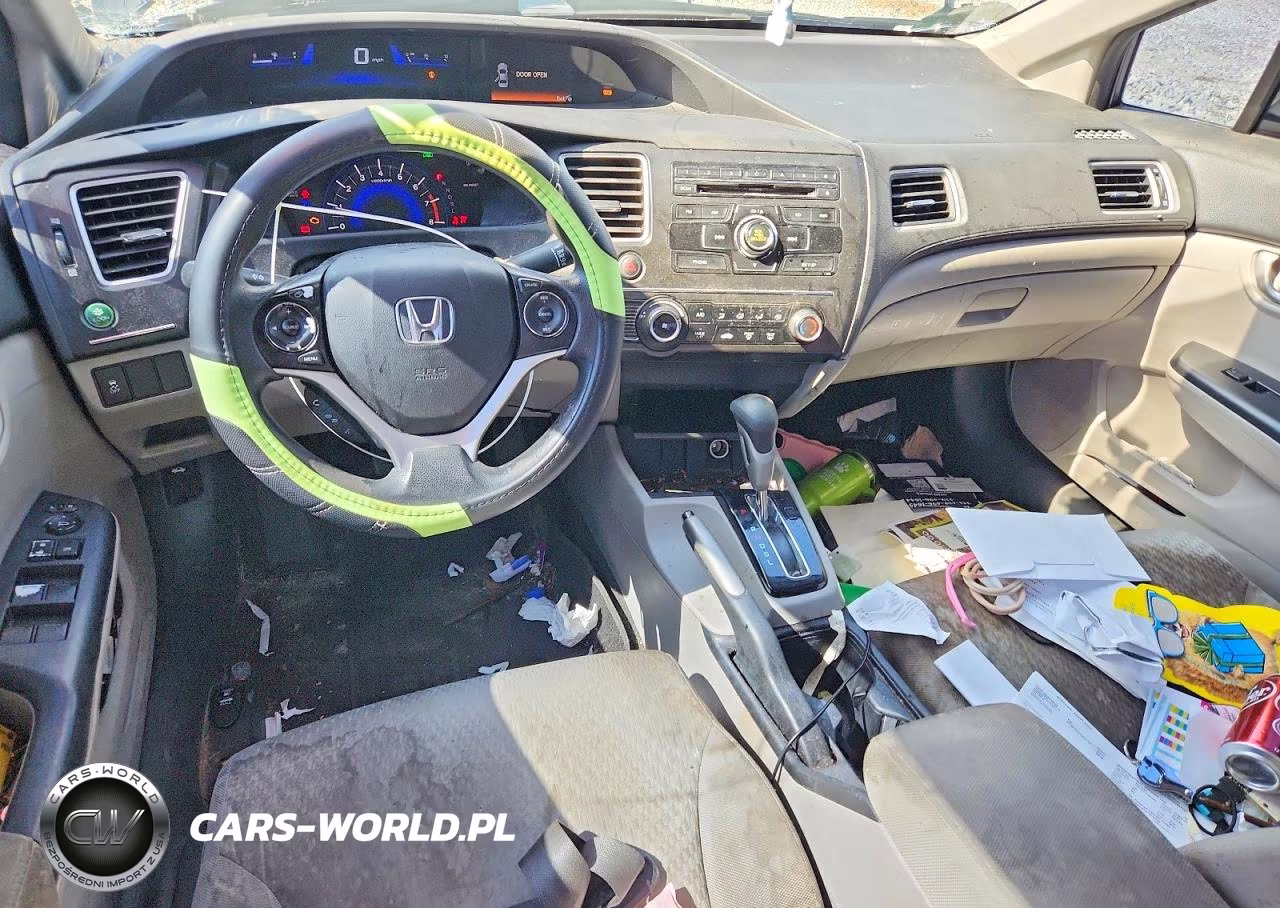 2015 Honda Civic Lx VIN:19XFB2F55FE276645 - 8