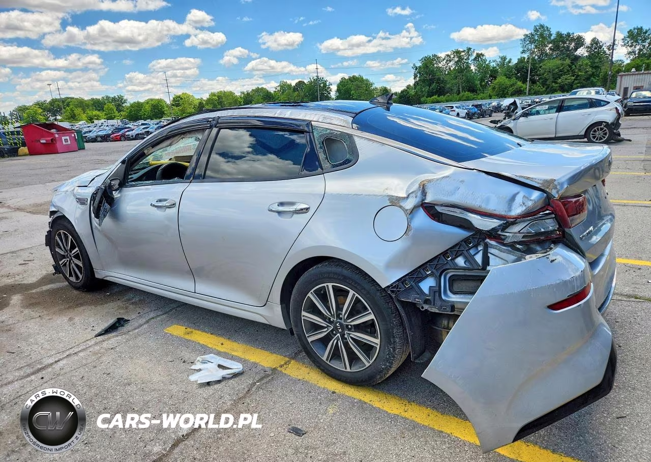 2019 Kia Optima Ex VIN:5XXGU4L16KG344187 - 2