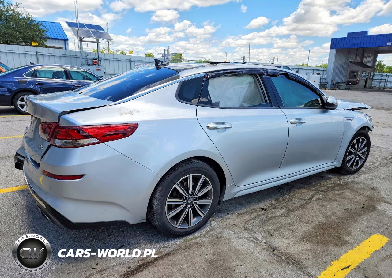 2019 Kia Optima Ex VIN:5XXGU4L16KG344187 - 3