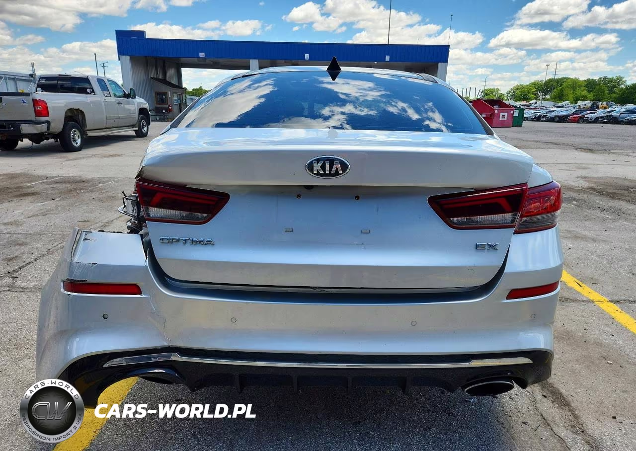 2019 Kia Optima Ex VIN:5XXGU4L16KG344187 - 6