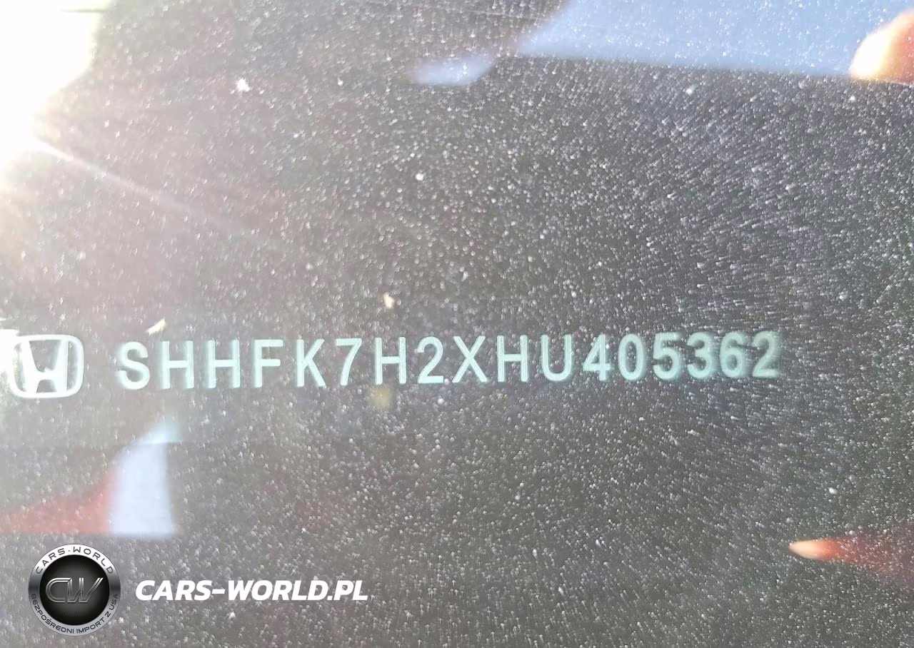 2017 Honda Civic VIN:SHHFK7H2XHU405362 - 12